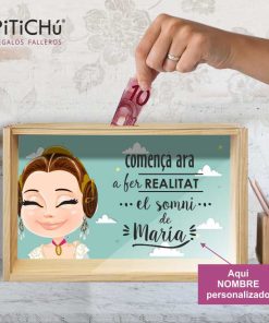 hucha ahorro fallera pitichu