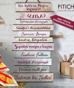 tabla con frases FMI personalizada