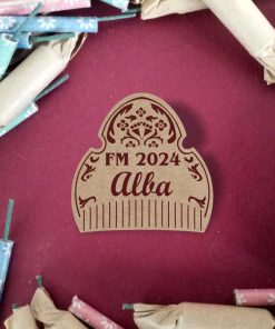 pin peineta madera pitichu