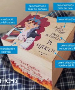 caja cenizas PI personalizada pitichu