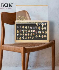 vitrina insignias presidente infantil