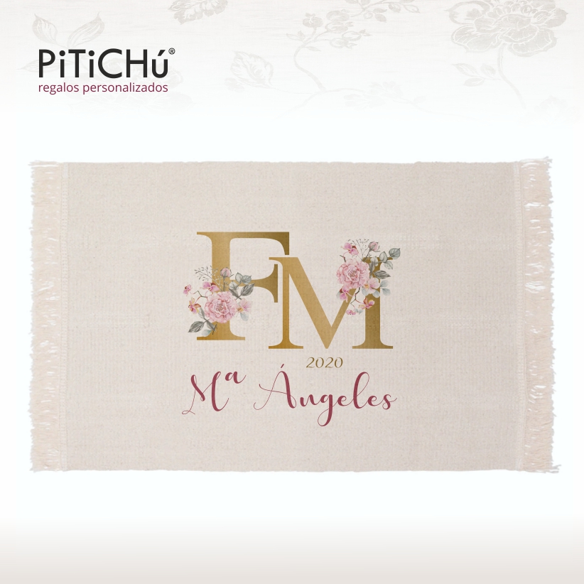 Alfombra para Fallera Mayor personalizada