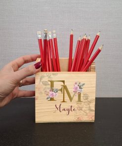 cubilete para brochas para fallera mayor personalizado