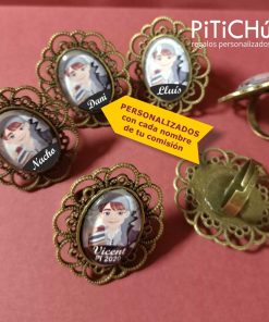 pasapañuelo con fallero personalizado