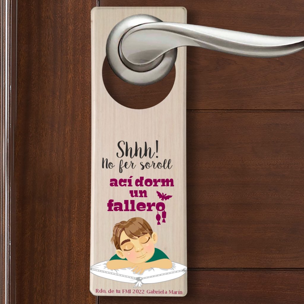 PITICHU poming para fallero personalizado