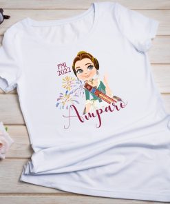 camiseta para falleras mayores pitichu