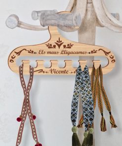 percha fallera para lligacames personalizable