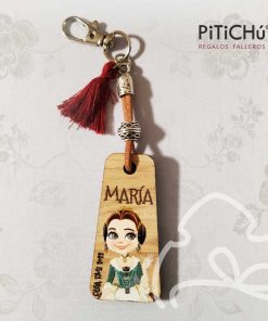 tirador de cremallera fallero personalizable