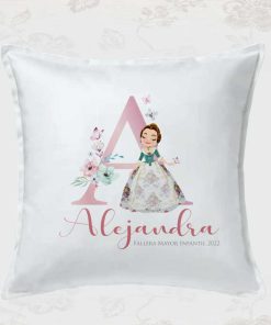 cojin grande personalizado para falleras