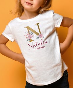 pitichu camiseta fallera inicial floral