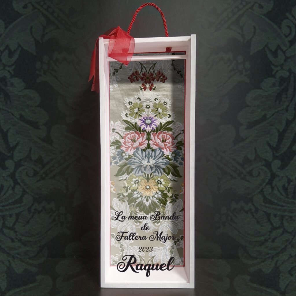 caja para banda blanca personalizable