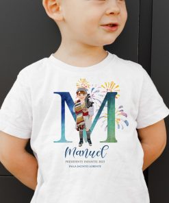 camiseta inicial y fallero pitichu