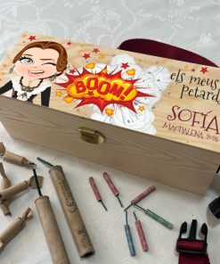 caja de petardos personalizable para castelloneras
