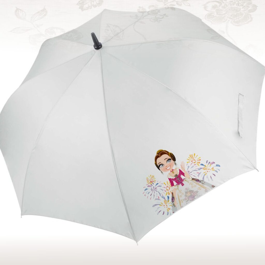 pitichu paraguas para falleras