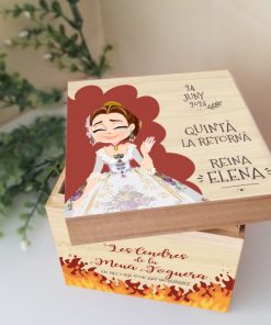 caja de cenizas madera fogueres de sant joan