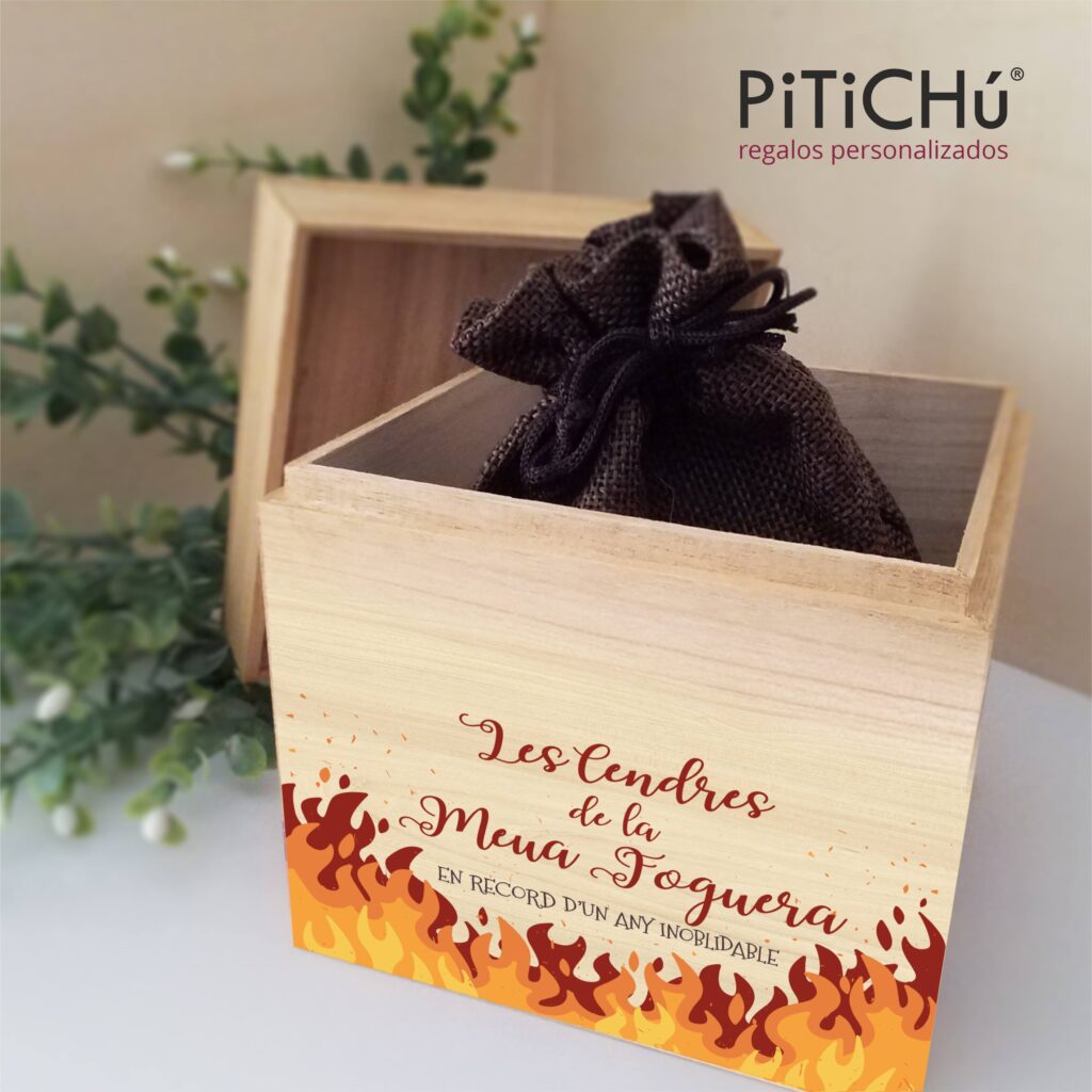caja cenizas para fogueres de sant joan