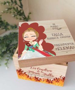 Caja de cenizas de la Falla para Presidentas