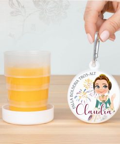vaso plegable personalizable fallero
