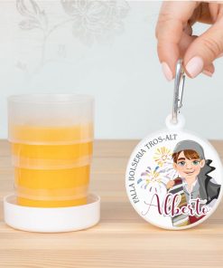 vaso plegable personalizable