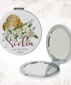 espejo plegable de bolsillo personalizable