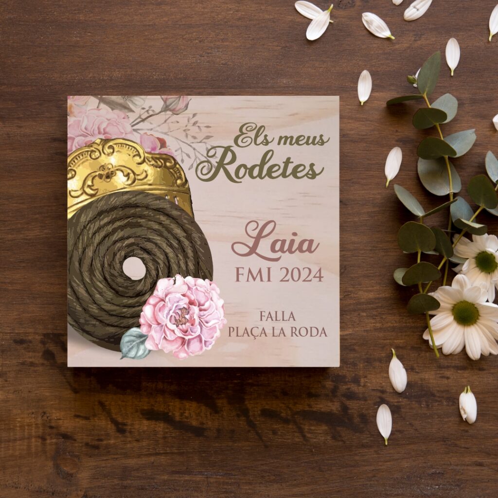 caja para rodetes de fallera