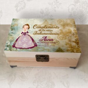 caja para complementos de fallera