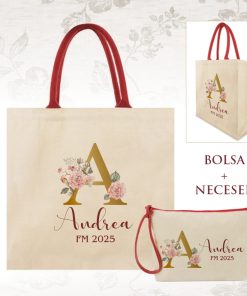 conjunto bolsa y neceser