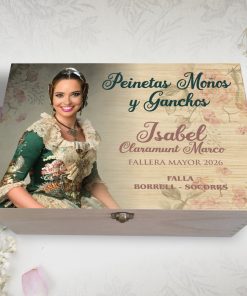caja para moños peinetas y ganchos