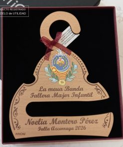 Percha para banda con el escudo de la falla