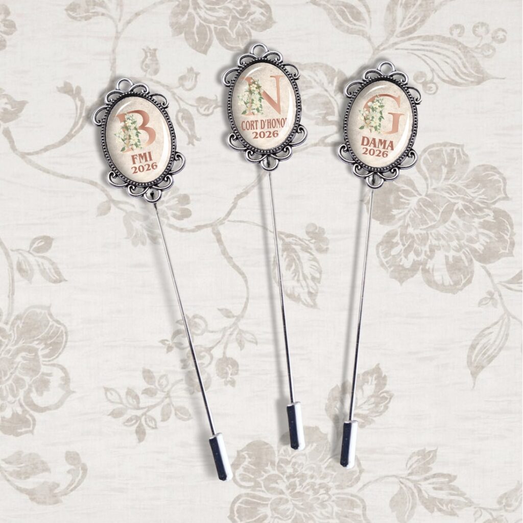 alfiler para la banda inicial azahar