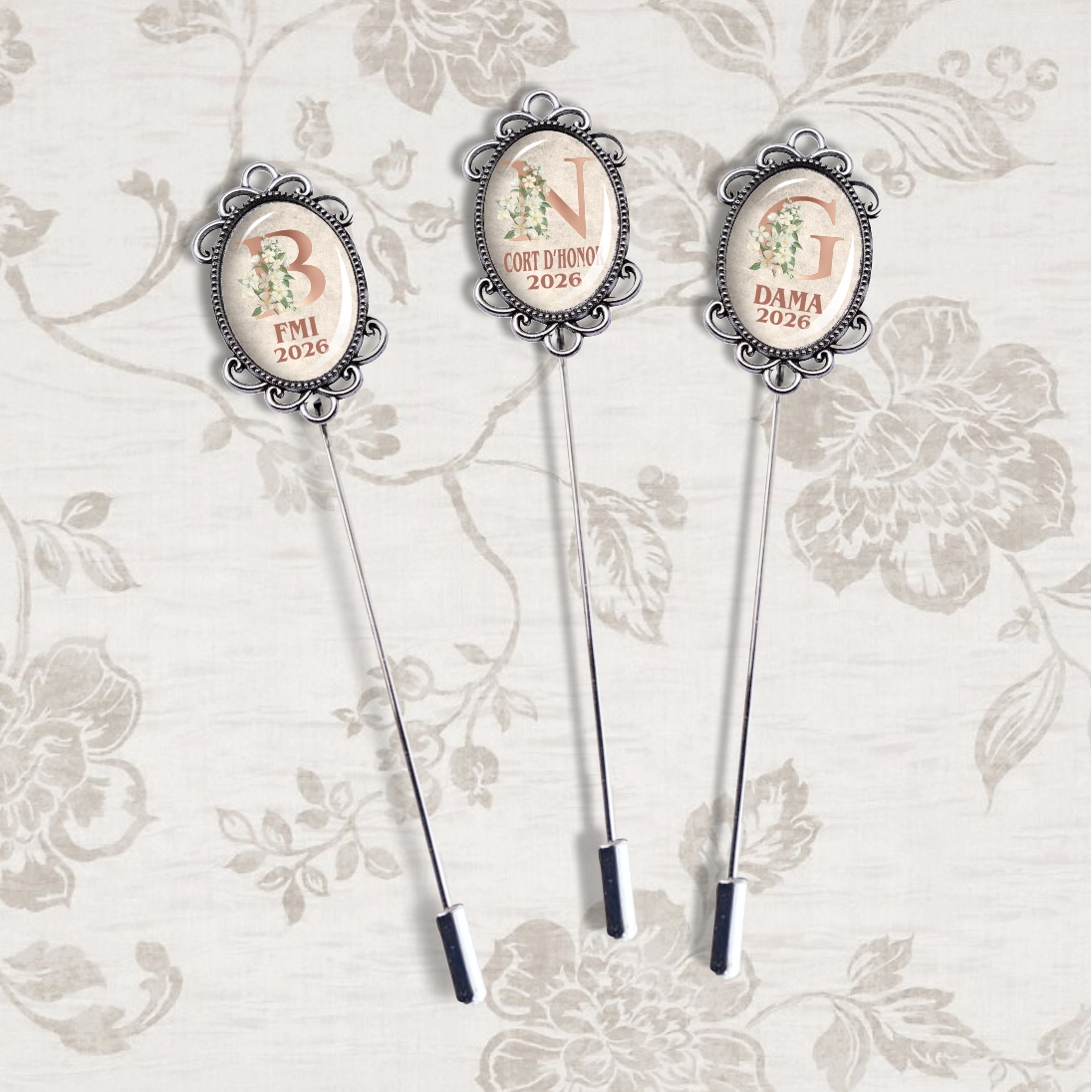 alfiler para la banda inicial azahar