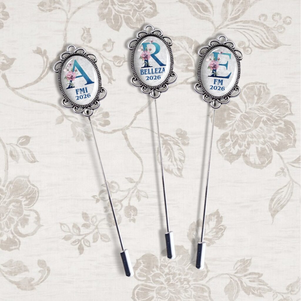 aguja para sujetar la banda colección clavel