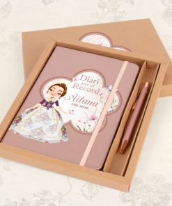 diario para falleras mayores personalizable