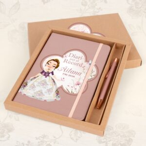 diario para falleras mayores personalizable