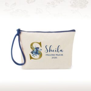 neceser personalizable con inicial