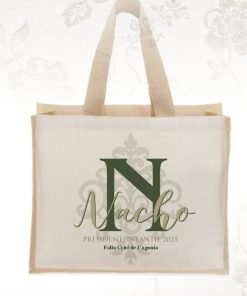 bolsa pelu inicial verde