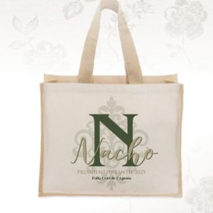 bolsa pelu inicial verde