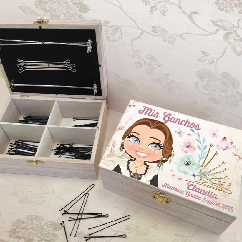 Caja para los ganchos de castellonera