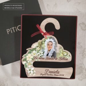 Percha para banda personalizable con foto