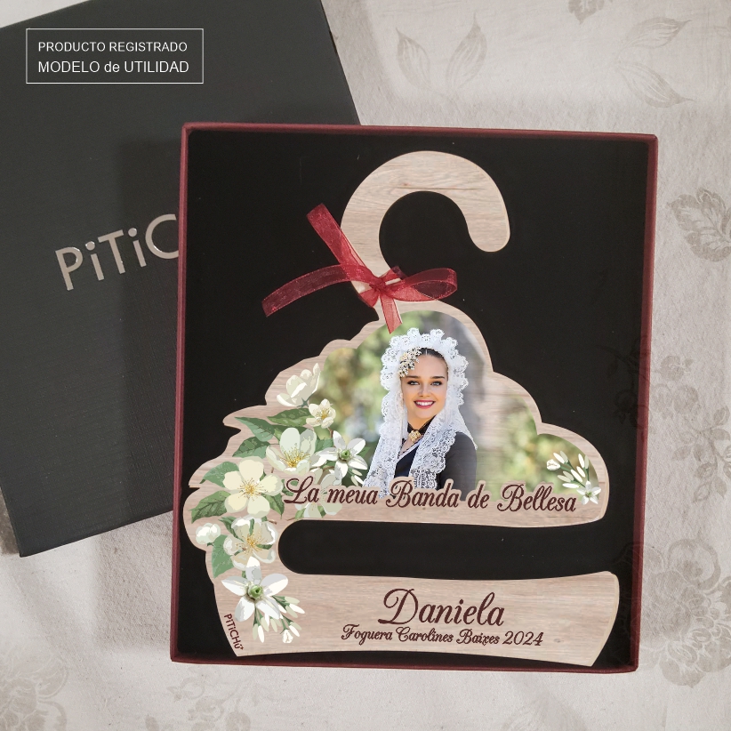 Percha para banda personalizable con foto
