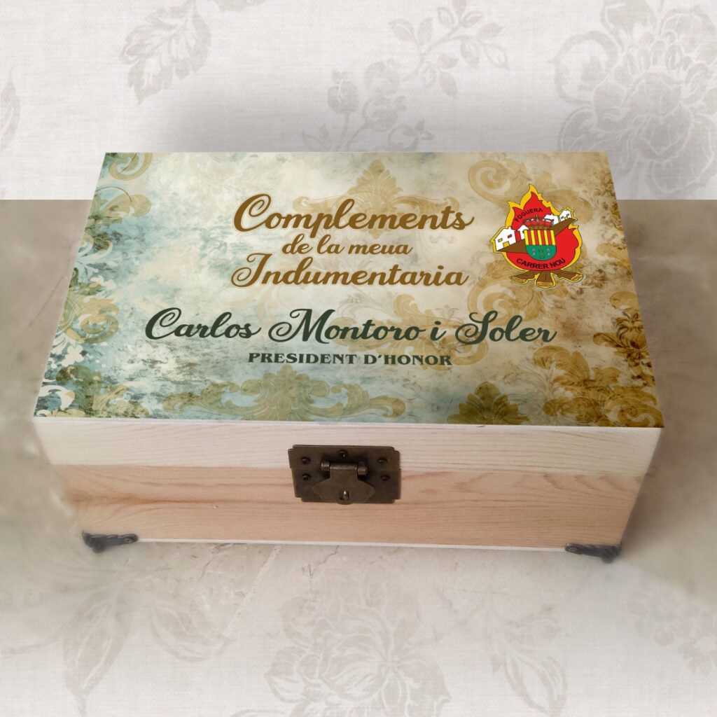 Caja de complementos para foguer
