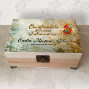 Caja de complementos para foguer