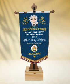 Trofeo para bellezas hogueras de san juan
