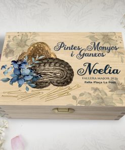 Caja para postizos, peinetas y ganchos