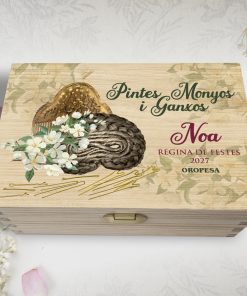 caja para peinetas y pelo postizos