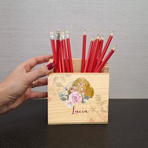 Porta Lápices Pinceles y Brochas peineta