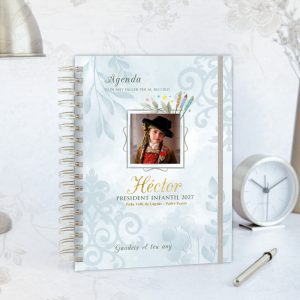 agenda fallera con foto personalizada