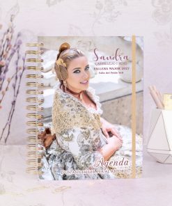 agenda fallera personalizada con foto