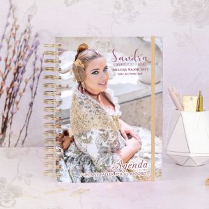 agenda fallera personalizada con foto