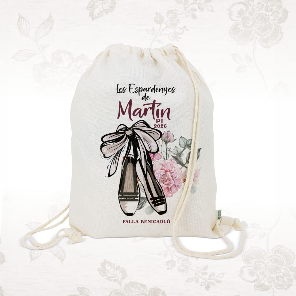 Mochila porta alpargatas